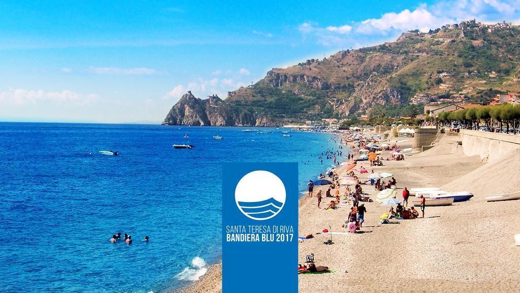 Appartamento Gambero Beach Santa Teresa Di Riva Bagian luar foto